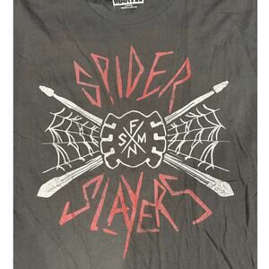 MARVEL Heroes & Villians New "Spider Slayer" SS Graphic Tee Gray Size XL